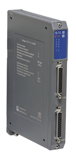 Модуль счетных входов TD 713 8I CNT